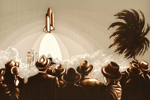 Max Zorn: Space Shuttle by Max Zorn