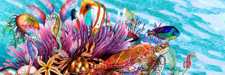 Just Keep Swimming by Marylène Madou wall art