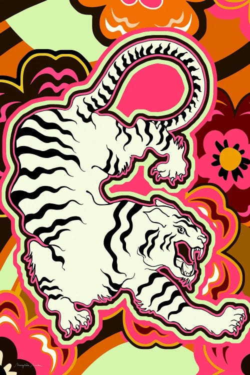 White Tiger Floral