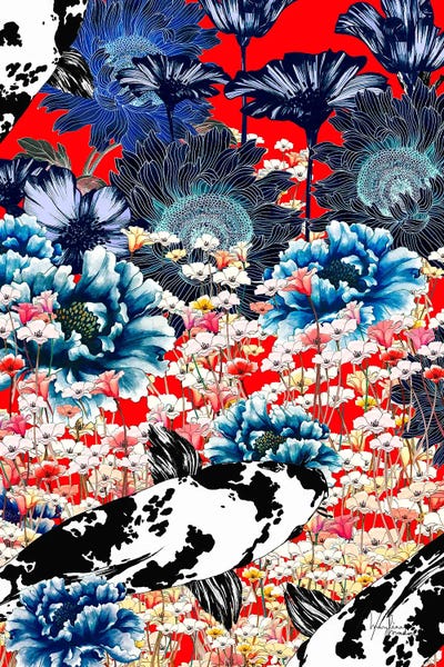 Marylene Madou: Chinese Vase Koi by Marylene Madou