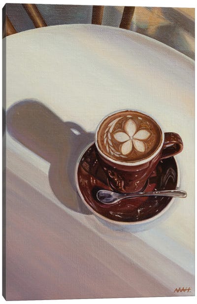 Coffee Cup Canvas Art Print - Kitchen Equipment & Utensil Art