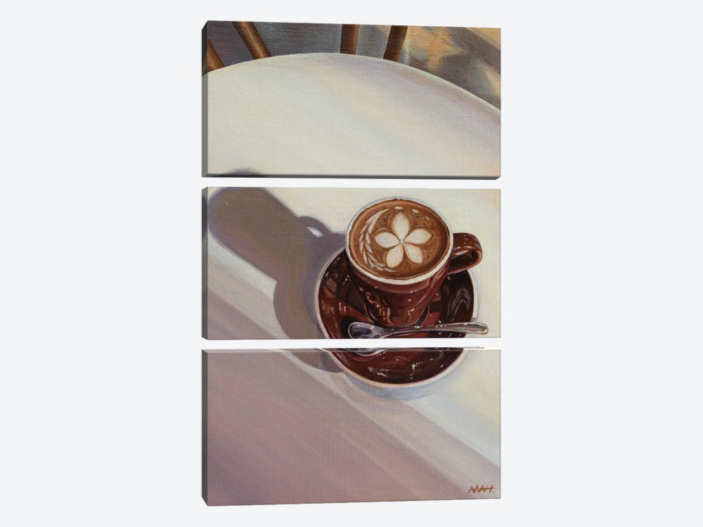 Coffee Cup by An Myeong Hyeon 3-piece Canvas Art Print