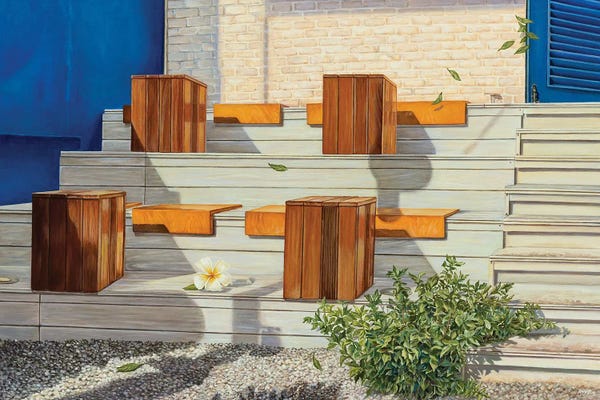 Staircases: Blue Breeze by An Myeong Hyeon