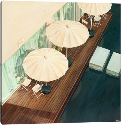 Parasol Canvas Art Print - An Myeong Hyeon