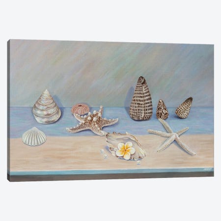 The Sea On The Shelf Canvas Print #MYH29} by An Myeong Hyeon Canvas Print