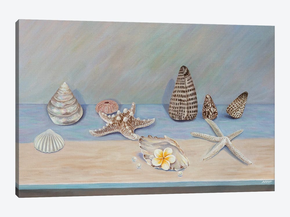 The Sea On The Shelf by An Myeong Hyeon 1-piece Canvas Artwork