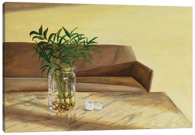 Areca Palm Canvas Art Print - Furniture