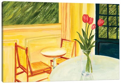 Yellow Canvas Art Print - An Myeong Hyeon