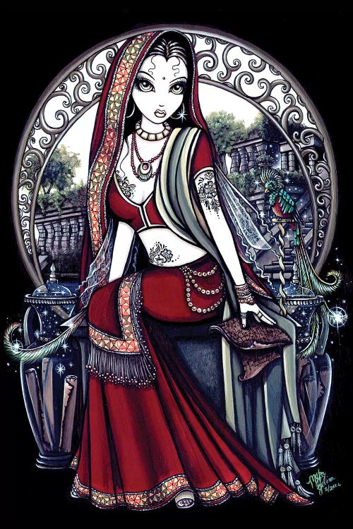 Ayanna by Myka Jelina wall art