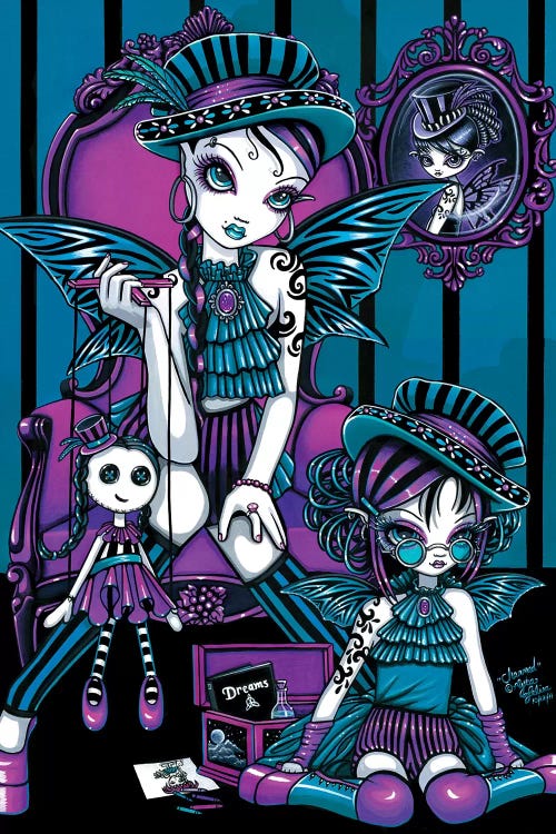 Charmed by Myka Jelina wall art