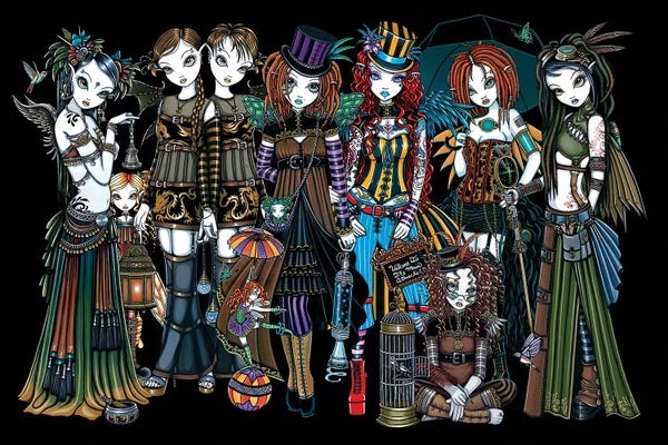 Circus: A Fairy Steampunk Circus by Myka Jelina