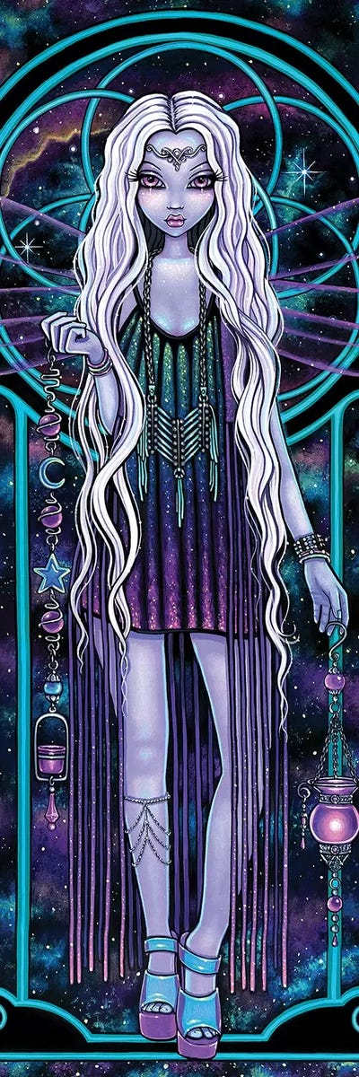 Delphi by Myka Jelina multi panel art