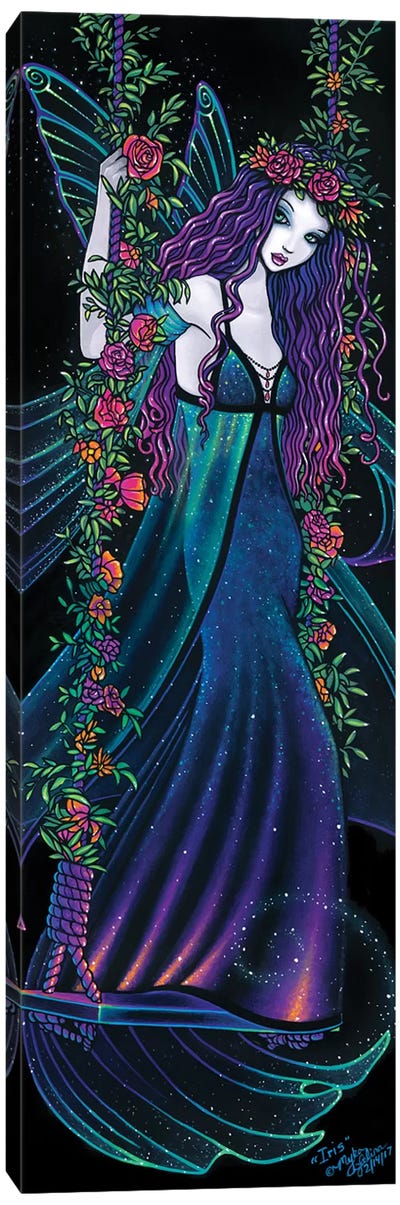 Iris Canvas Art Print - Fairy Art