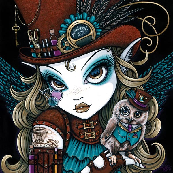 Whimsical Steampunk: Jewels Vern by Myka Jelina