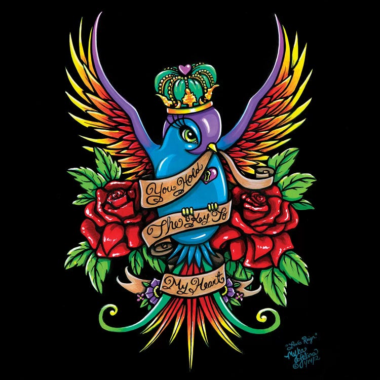 Loves Reign by Myka Jelina wall art