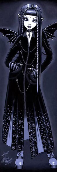 Vampires: Mina by Myka Jelina