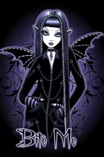 Mina Bite Me by Myka Jelina gallery poster