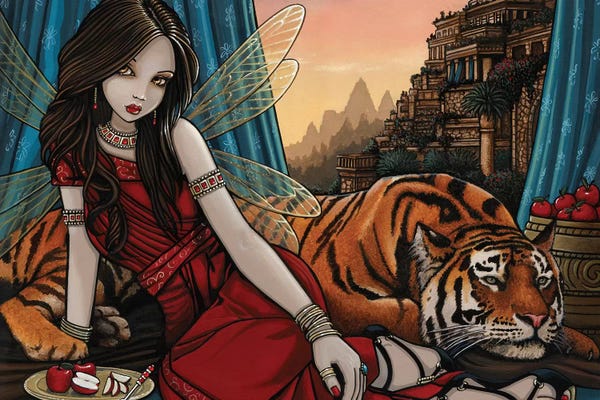 Tigers: Tatiana Teagan by Myka Jelina