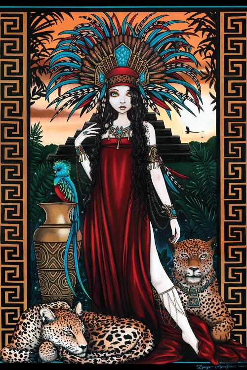 Zyanya by Myka Jelina wall art
