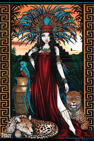 Leopards: Zyanya by Myka Jelina