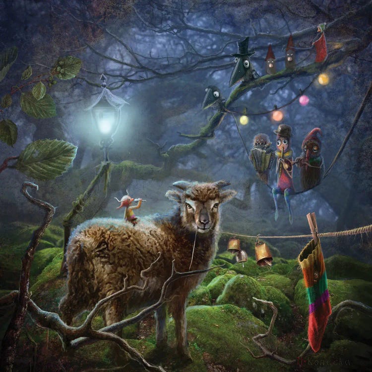 Enchanted by Matylda Konecka wall art