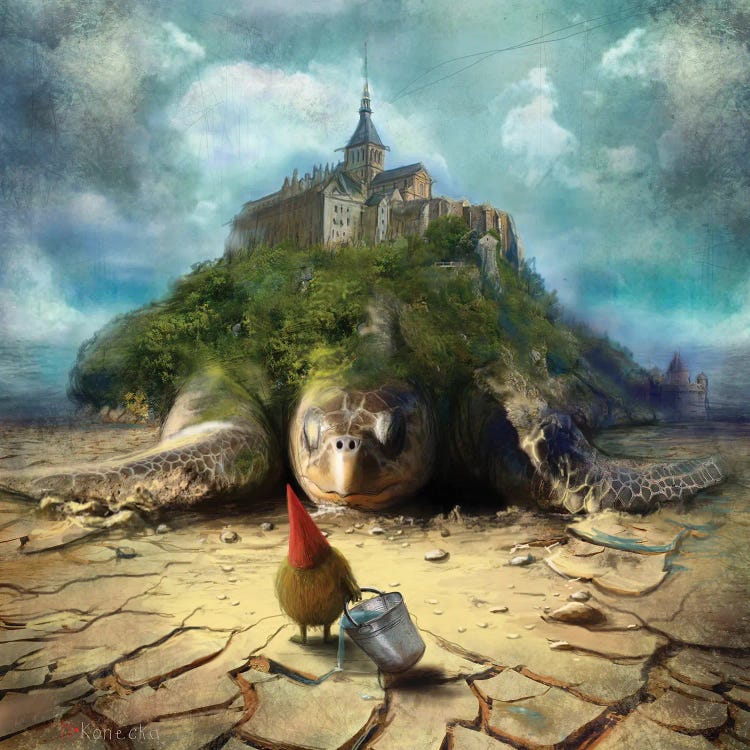 Low Tide by Matylda Konecka wall art