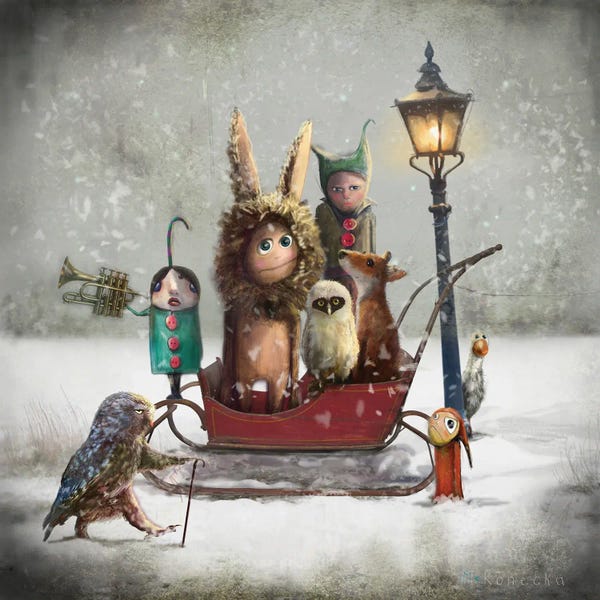 Imagination: Winter Adventure by Matylda Konecka