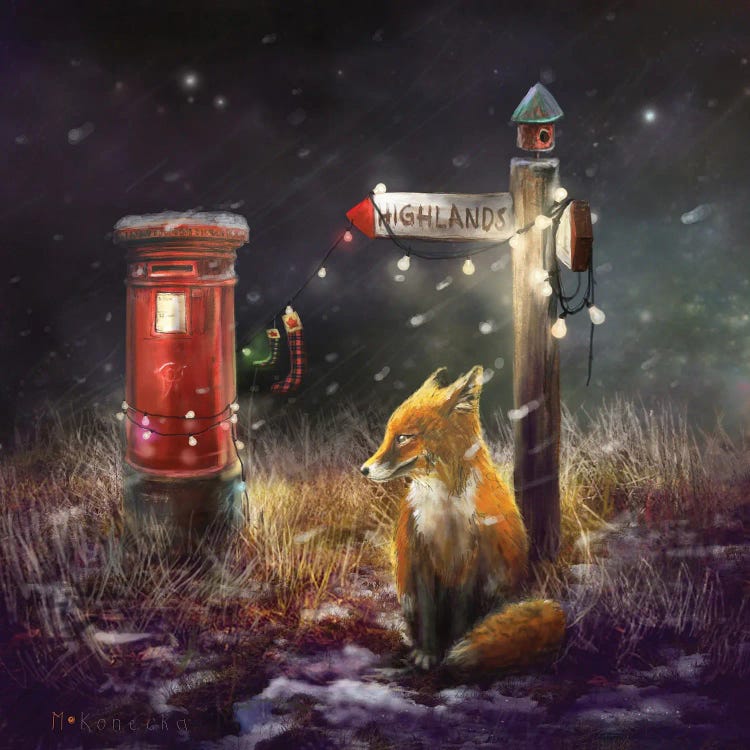 Postfox by Matylda Konecka wall art