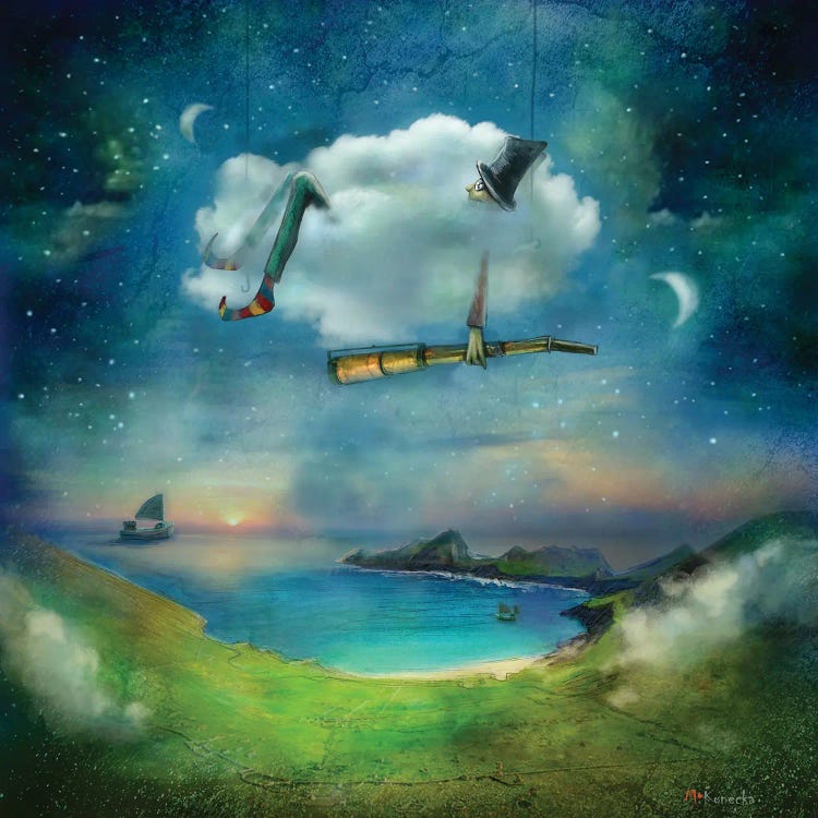 Sleeping Island by Matylda Konecka wall art