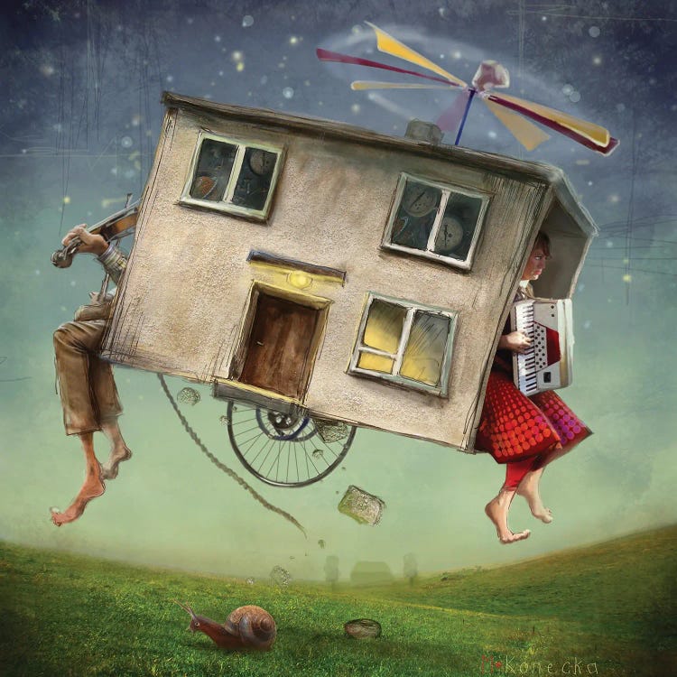 A Song For Goodbye by Matylda Konecka wall art