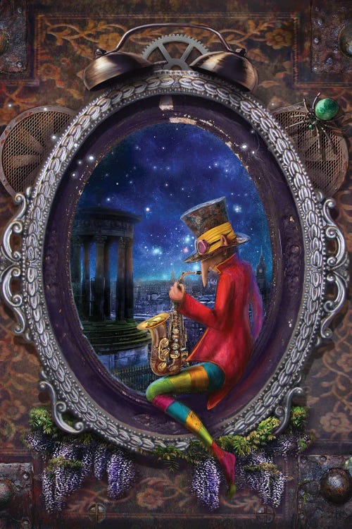 Tales From Edinburgh by Matylda Konecka wall art