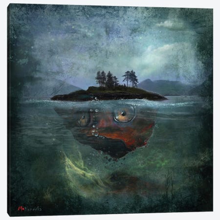 The Island Canvas Print #MYL36} by Matylda Konecka Canvas Print