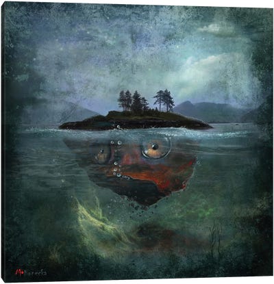 The Island Canvas Art Print - Matylda Konecka
