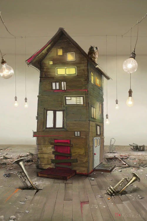 Bulb Factory by Matylda Konecka wall art