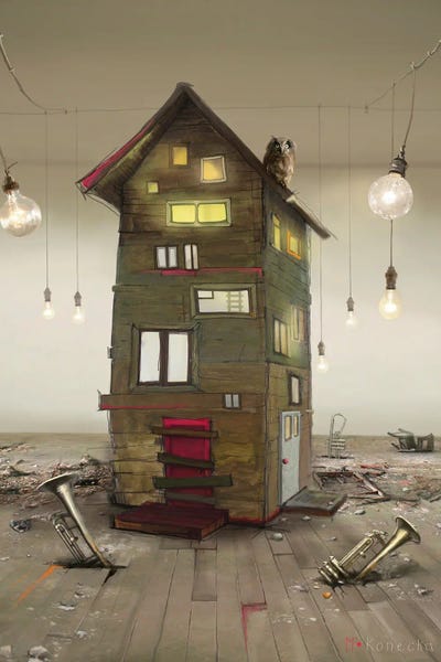 Imagination: Bulb Factory by Matylda Konecka