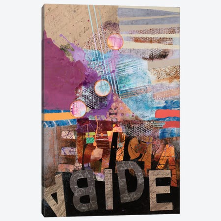 Abide I Canvas Print #MYM1} by Mary Marley Canvas Artwork