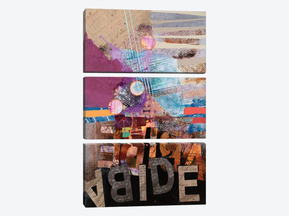 Abide I by Mary Marley 3-piece Canvas Print