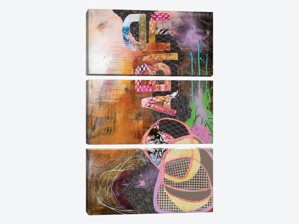 Abide II by Mary Marley 3-piece Canvas Art