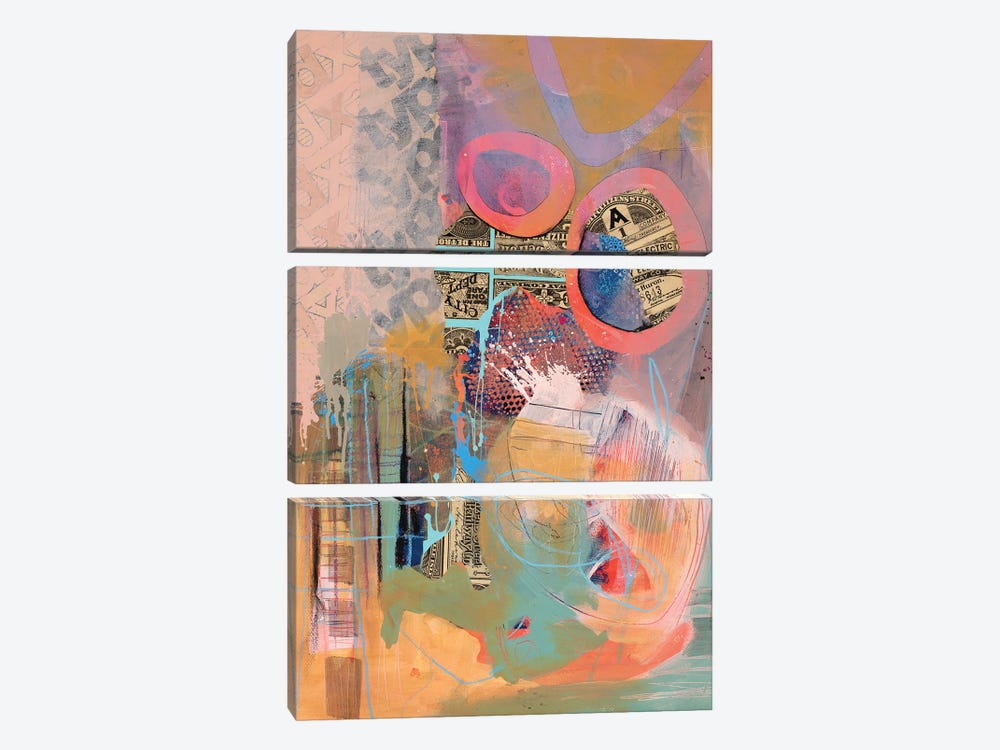Point Of Limitation by Mary Marley 3-piece Canvas Print