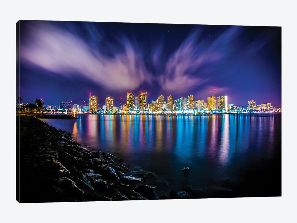 Wings Over Waikiki by Shane Myers 1-piece Canvas Print