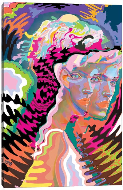 Lost My Mind Canvas Art Print - Mahsa Yousefi