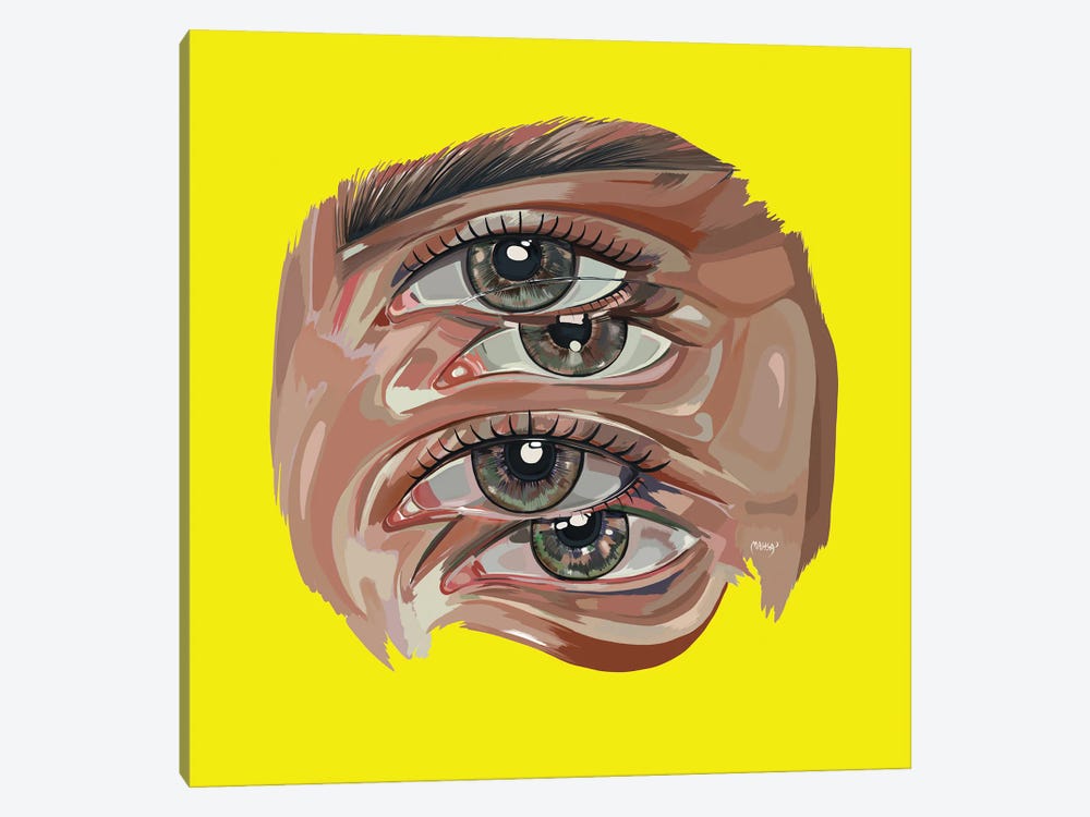 4Th Eye by Mahsa Yousefi 1-piece Canvas Artwork
