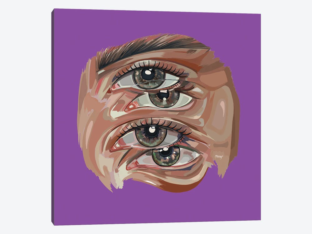 4Th Eye II by Mahsa Yousefi 1-piece Art Print