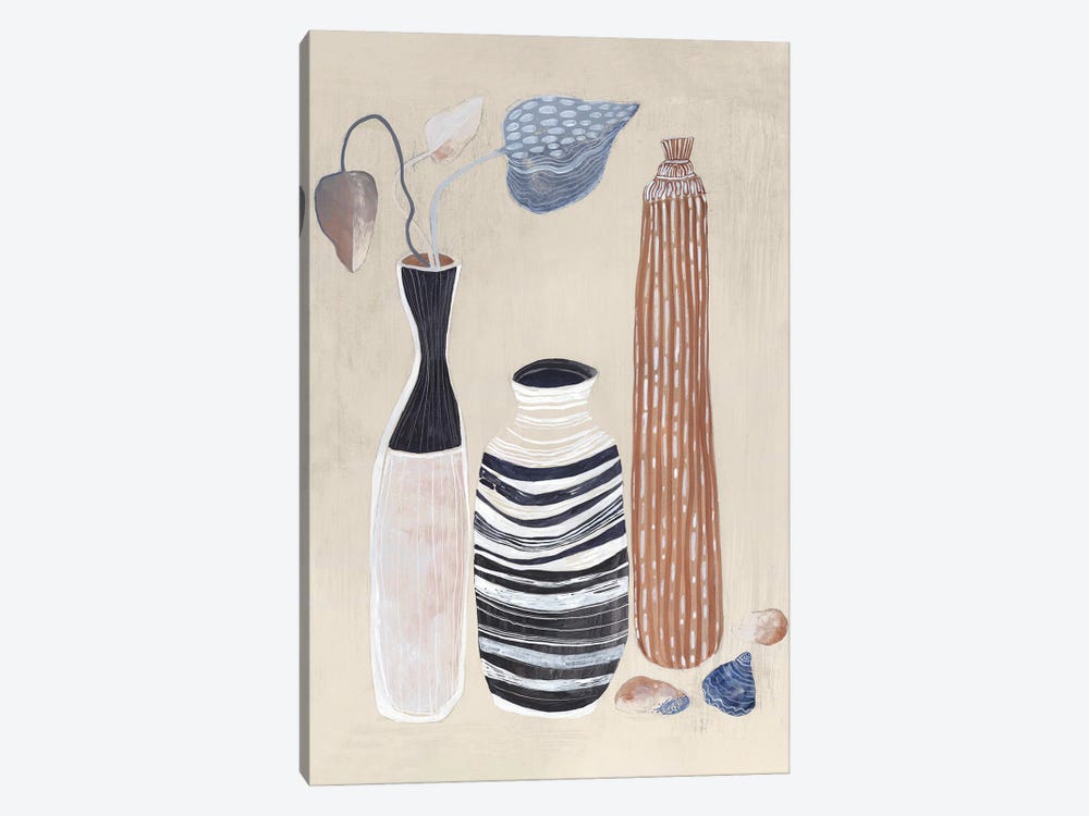 Summer Vase I by Maya Woods 1-piece Canvas Print