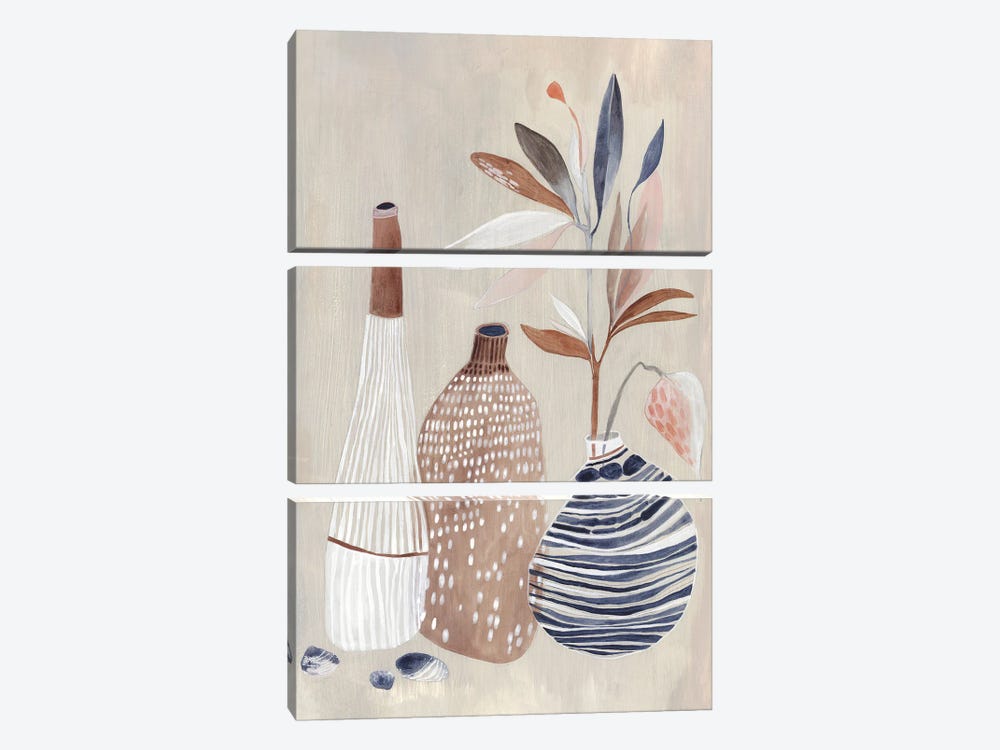 Summer Vase II by Maya Woods 3-piece Canvas Art