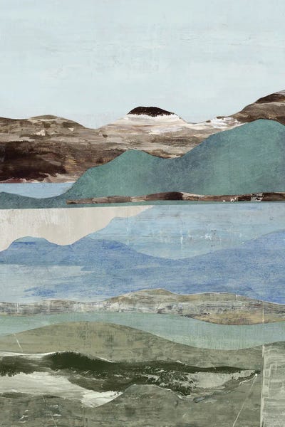 Maya Woods: Gentle Landscape I by Maya Woods
