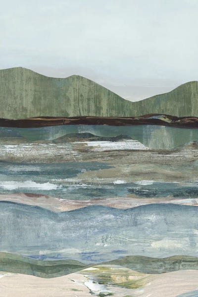 Maya Woods: Gentle Landscape II by Maya Woods