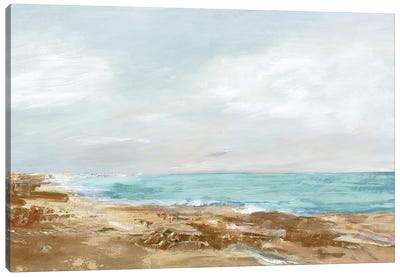 Coastal Stroll I Canvas Art Print