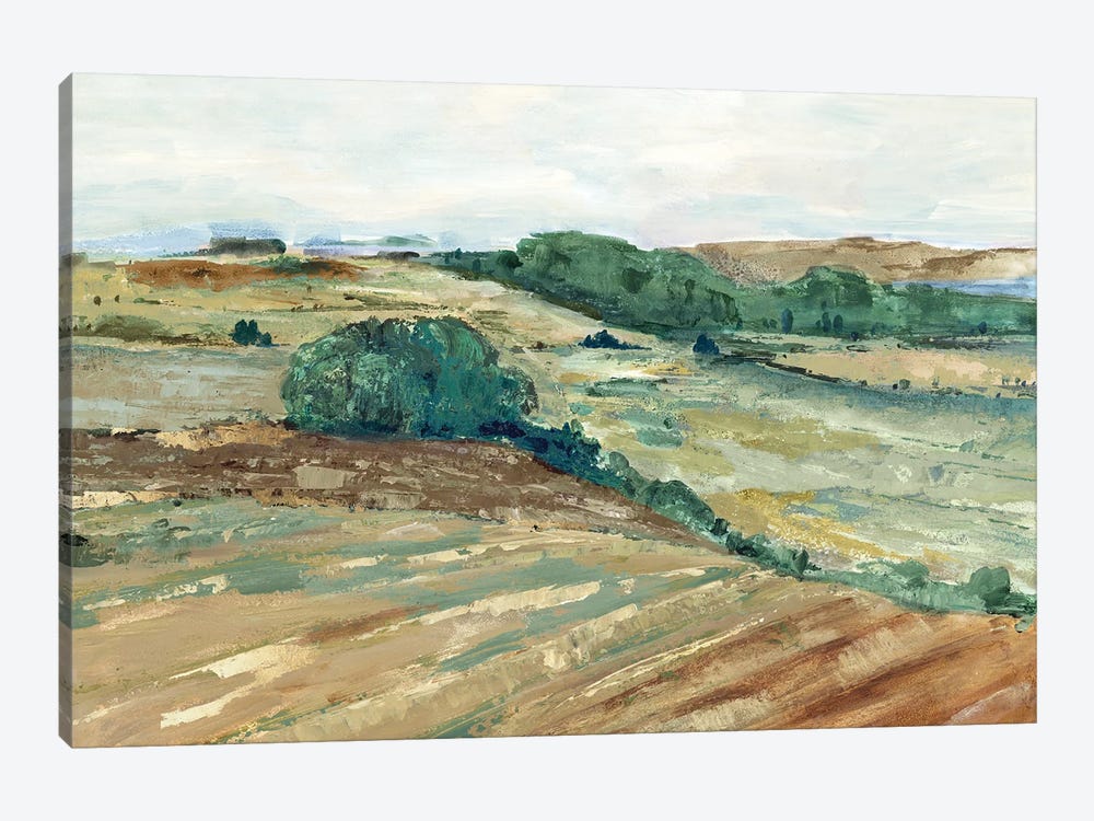 Green Prairie by Maya Woods 1-piece Art Print