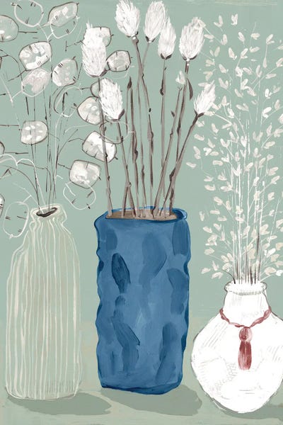 Maya Woods: Floral Vases by Maya Woods
